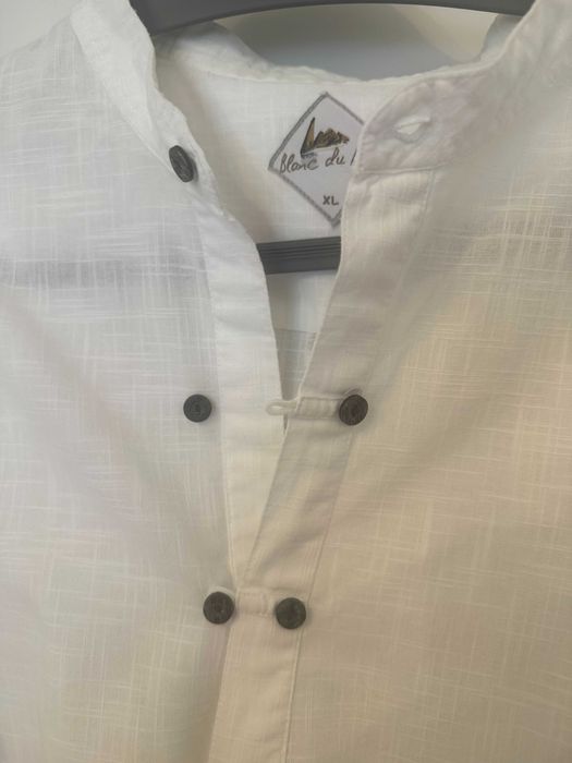 Blanc du Nil men's tunic shirt XL