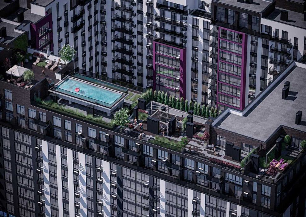 Продаж панорамної 1-кімнатної квартири в ЖК Manhattan Up, сеція В4