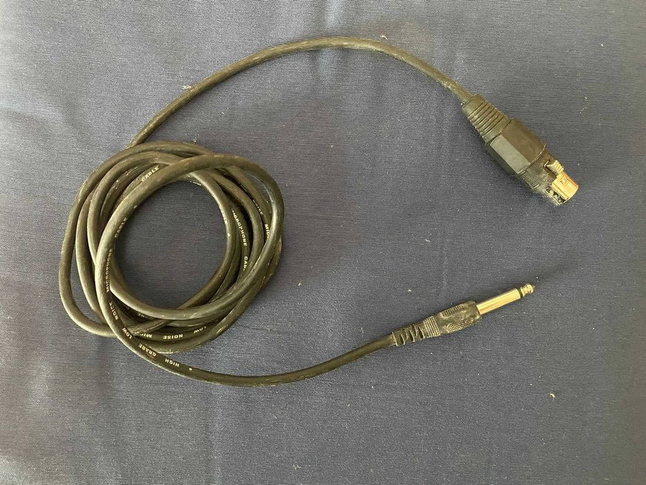 Cabo XLR Fêmea - Jack 6.3 Macho (3 Metros)