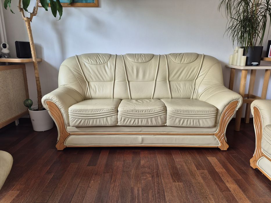 Sofa skórzana 3+2