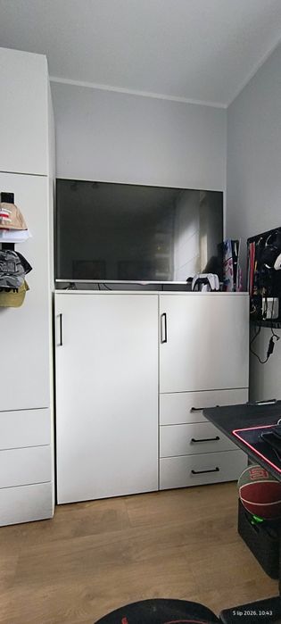 Sprzedam meble IKEA PLASTA, półki LACK Gratis