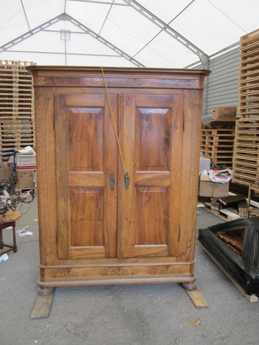 Szafa Biedermeier dużą piękna antyk