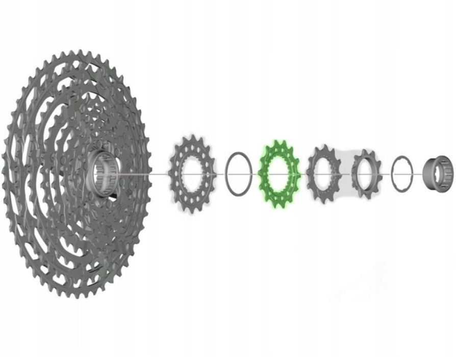 Koronka Zębatka 14T Do Kaset Shimano XTR CS-M9100 12rz Microspline