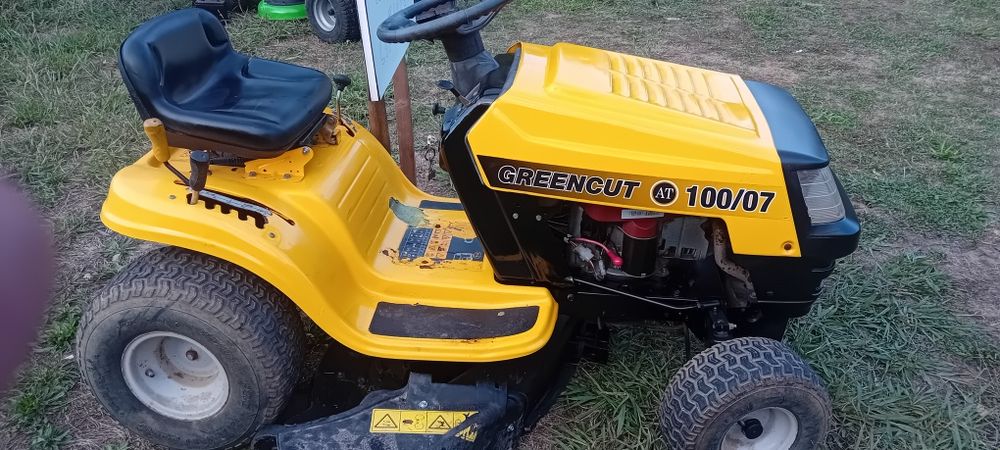 Tractor corta relva 15cv sem cesto de recolha