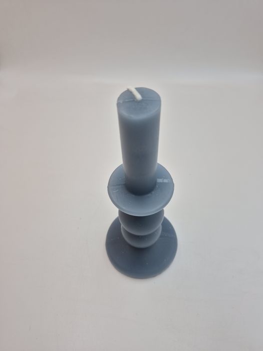 Zestaw 3 dekoracyjnych ozdobnych świec świeczek do stroików, dekoracji