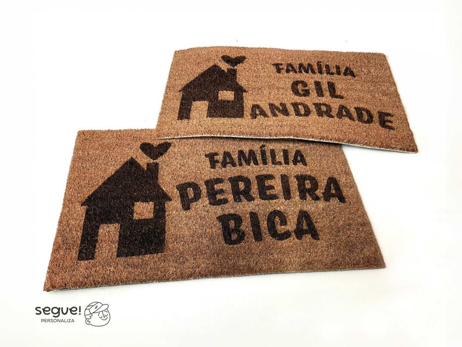 Tapete de entrada personalizado | 20€ unidade | 2 por 35€