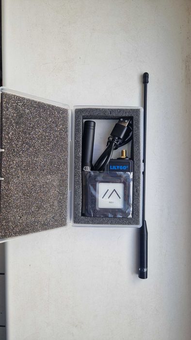 Meshtastic Lilygo T-echo 433MHz black+антена 24см