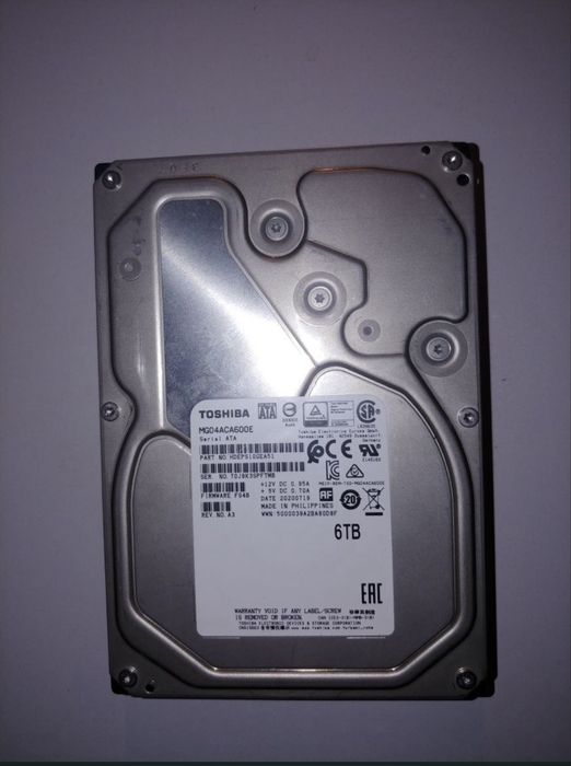 Dysk Toshiba 6TB