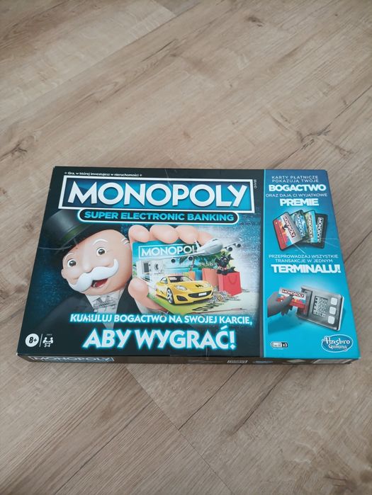 Monopoly Super Electronic Banking gra planszowa