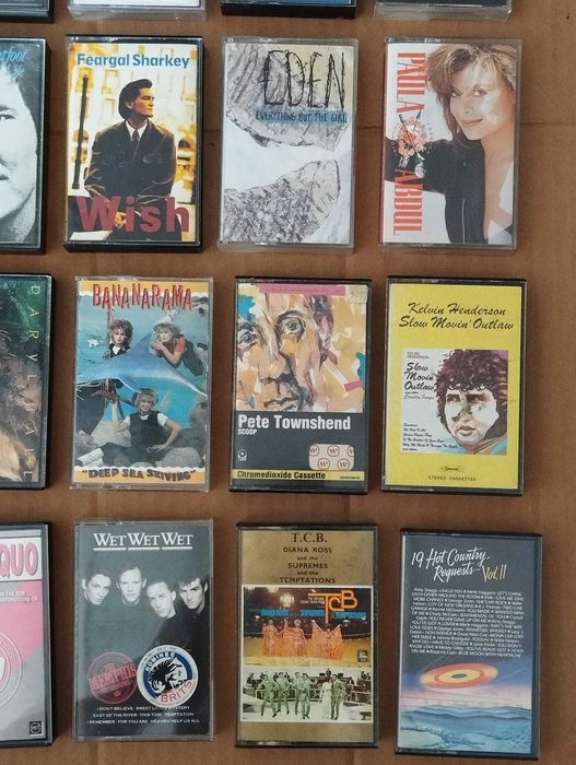 Várias Cassetes Antigas Internacionais #C02L01