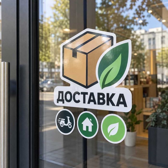 Виготовлення банерів, наклейок, табличок