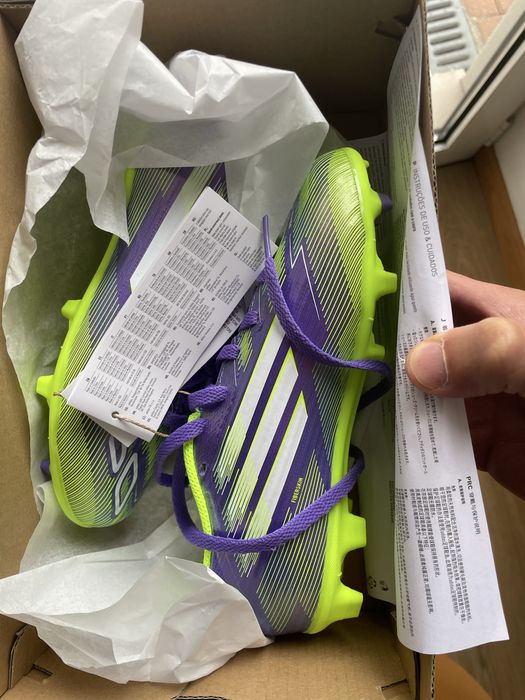 Chuteiras Adidas F50 Purple blaze 2025