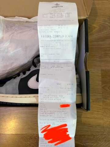 Nike Jordan 1 Low SE Cinza/Preto