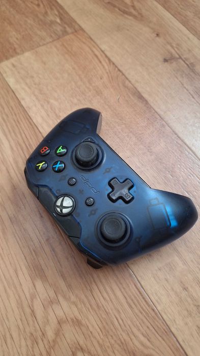 Kontroler Pad przewodowy PDP niebieski przezroczysty xbox one series PC