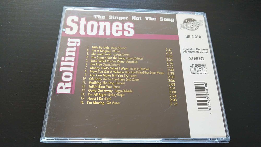 Rolling Stones The Singer Not The Song CD 1992 Compilation *UNIKAT*