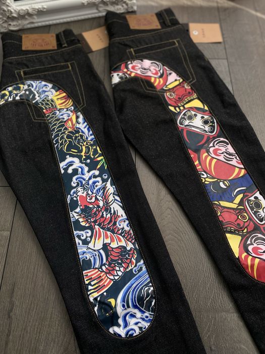 Джинси Evisu, штани івісу, Ивису штаны, джинси Івісу