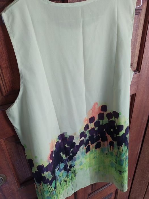 Green Strap Top, Size XL/XXL, New64284173018755121