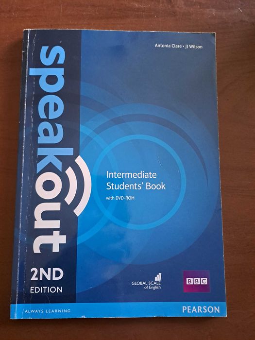 Podręcznik Speakout 2nd edition,  Intermediate Students Book, Pearson
