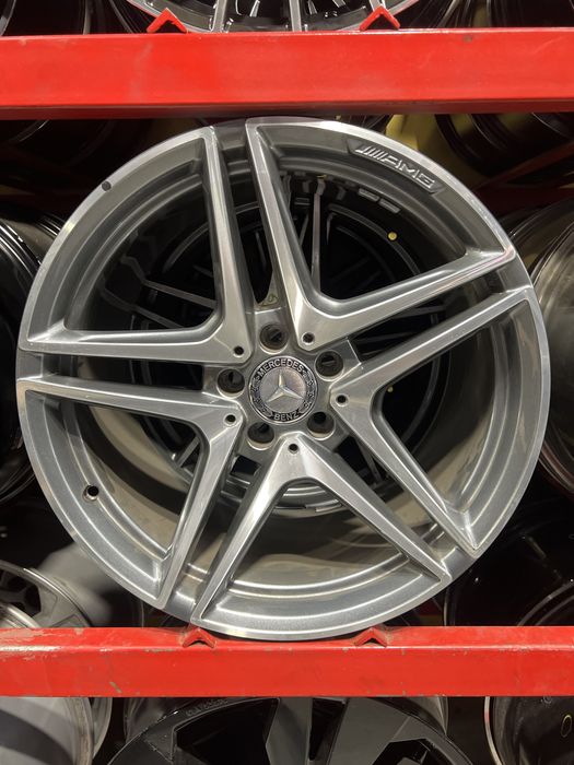 *Komplet alufelg przody tyły 5x112 19” mercedes c klasa w205 amg