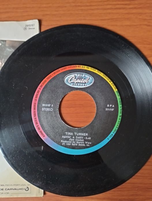 Disco de vinil single Tina Turner - Two People'