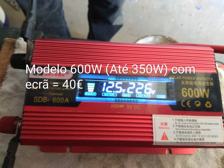 12V or 24V Inverter to 220V, 300W, 400W, 600W, 150W, 1000W, 2000W64750582966529121