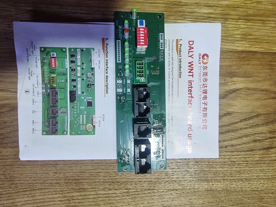 BMS parallel interface board