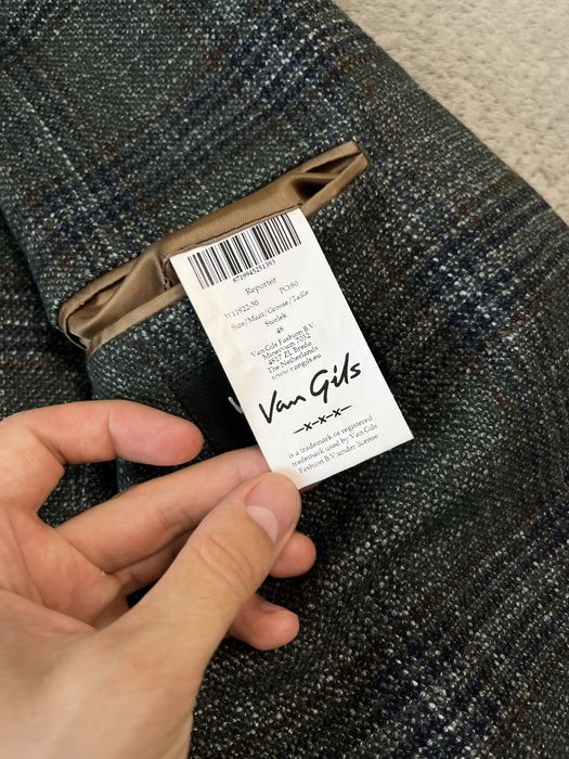Чоловічий піджак Van Gils suitsupply boggi zegna