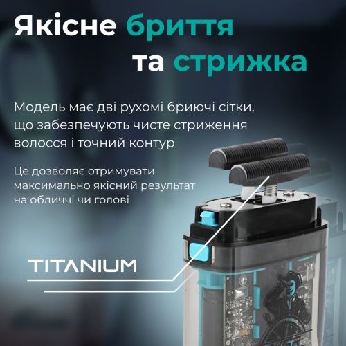 Электробритва-шейвер VGR V-352 профессиональная USB-Type-C