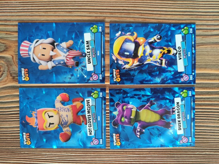 Karty Stumble Guys Invasion Mythic Edition Seria 2