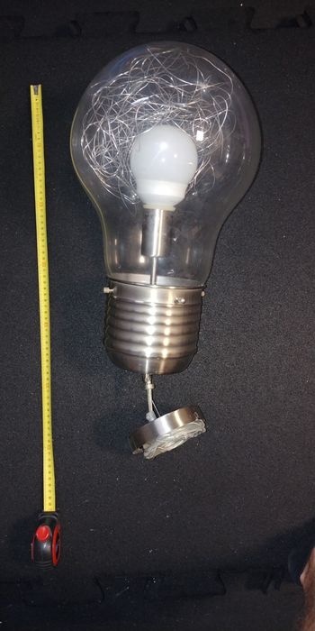Lampa wisząca Bulb, duża żarówka