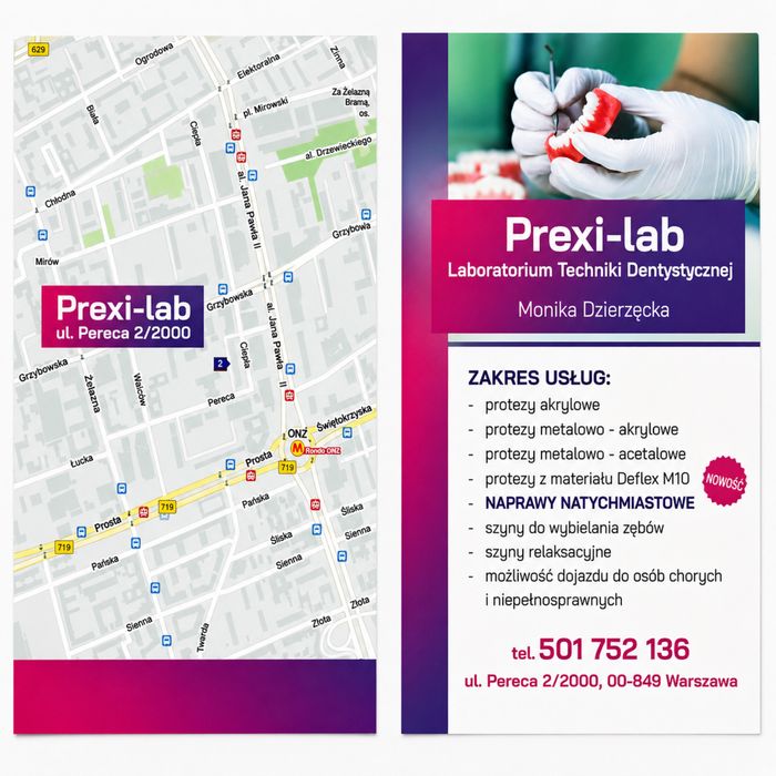 Protezy, naprawa , wybielanie zebów