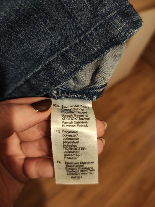 Ogrodniczka damska jeansowa