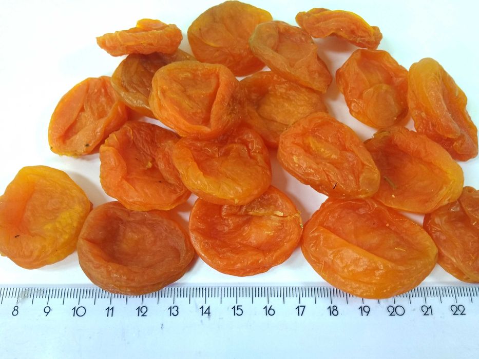 Morele suszone jasne rozmiar nr 1 Uzbekistan kartony 10 kg