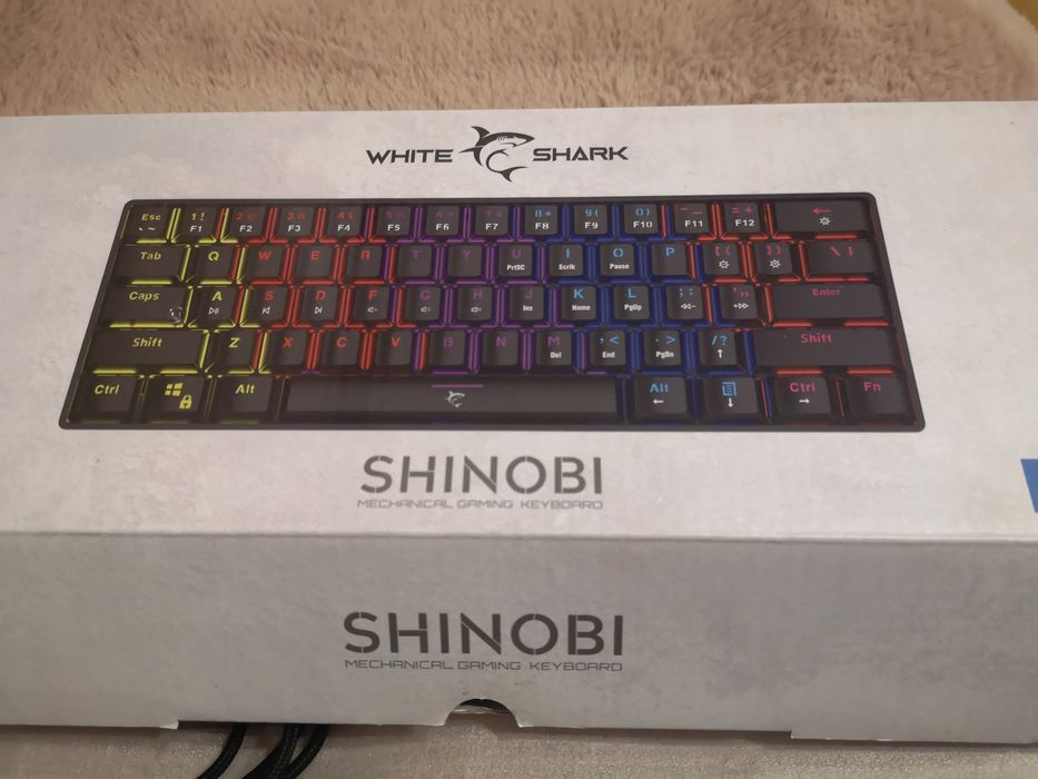 Klawiatura mechaniczna White Shark Shinobi