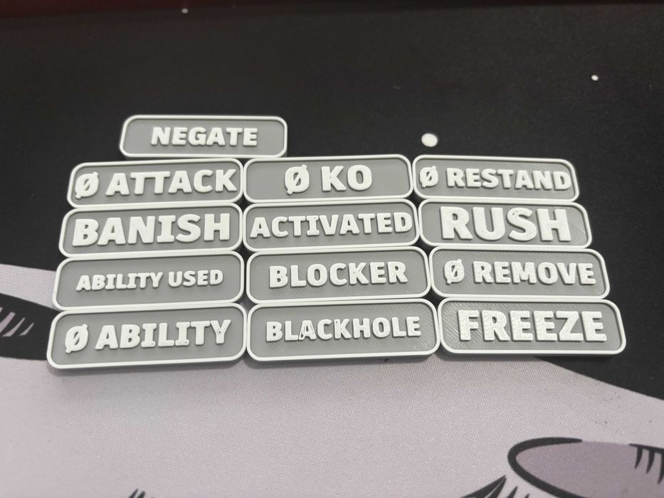 One Piece TCG - Tokens e Marcadores