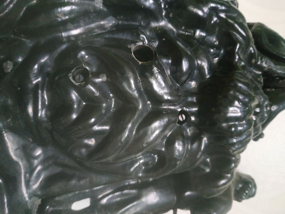 Годинник  алюминевий. Настільний.