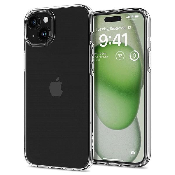 Spigen Liquid Crystal Iphone 15 Plus Crystal Clear