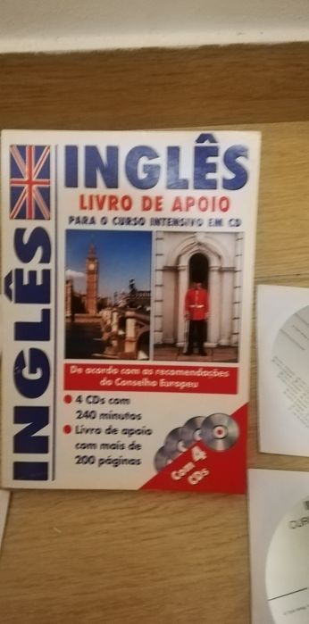Curso intensivo inglês (livro+4cds)