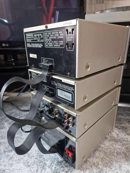 Wieża Technics -amplifier,tuner , deck  i CD