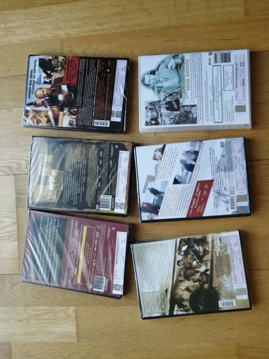 16 DVDs - Filmes conceituados - Novos - Embalados!
