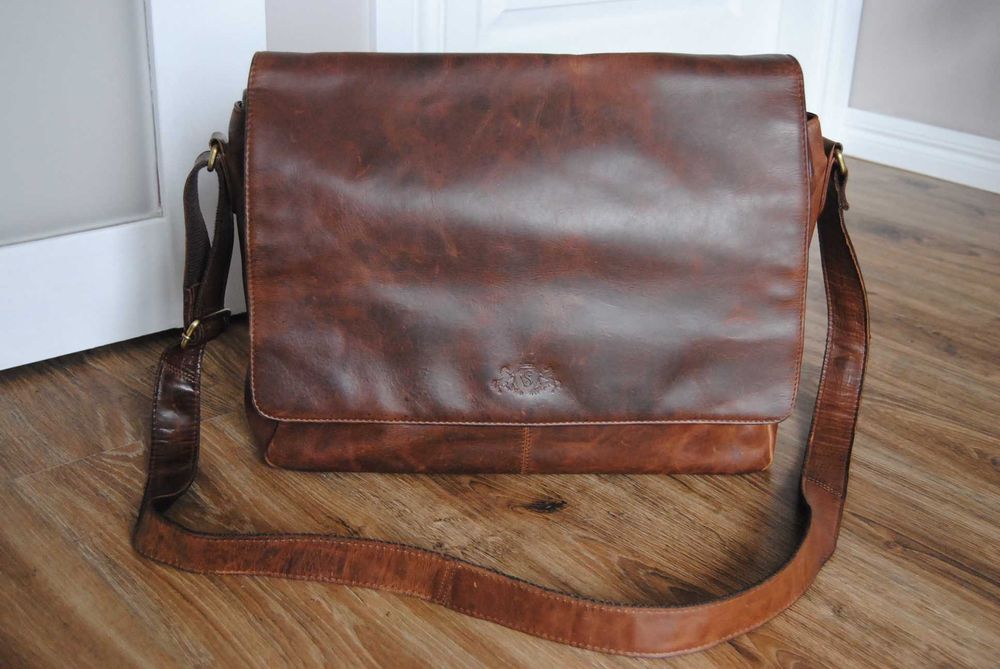 Шкіряна чоловіча сумка SID&VAIN / кожаная мужская сумка