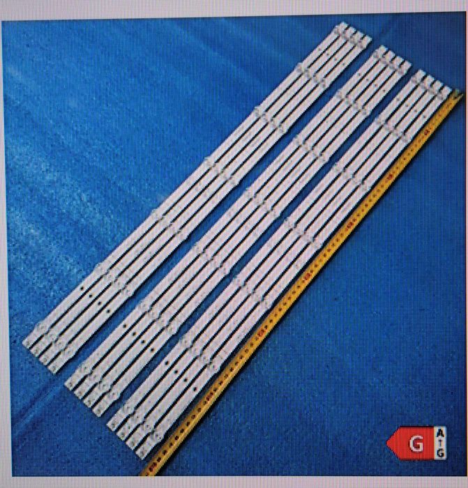 Barras Led (12) NOVAS TV Hisense 75A6G