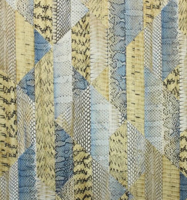 Ekskluzywna tapeta Roberto Cavalli skóra węża geometria RC19070