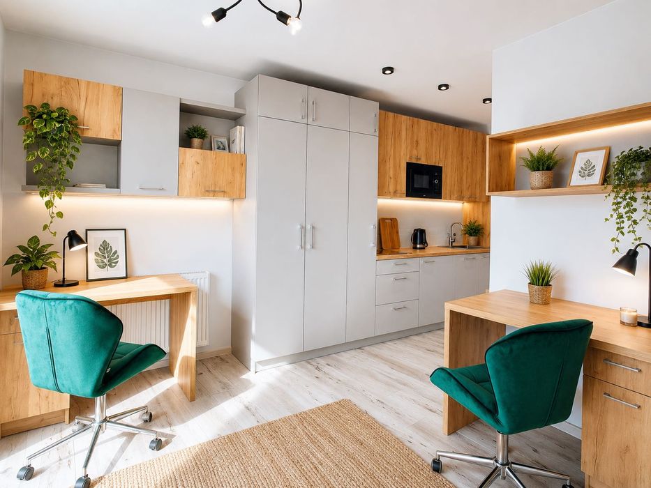 2-pokojowy Mikroapartament przy Politechnice | Gliwice ul. Pszczyńska | Widok na panoramę miasta