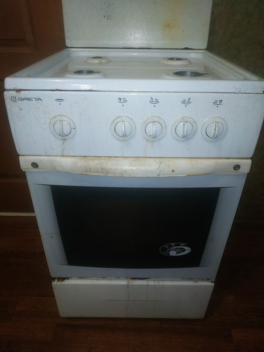 Газовая плита Грета б/у на запчасти