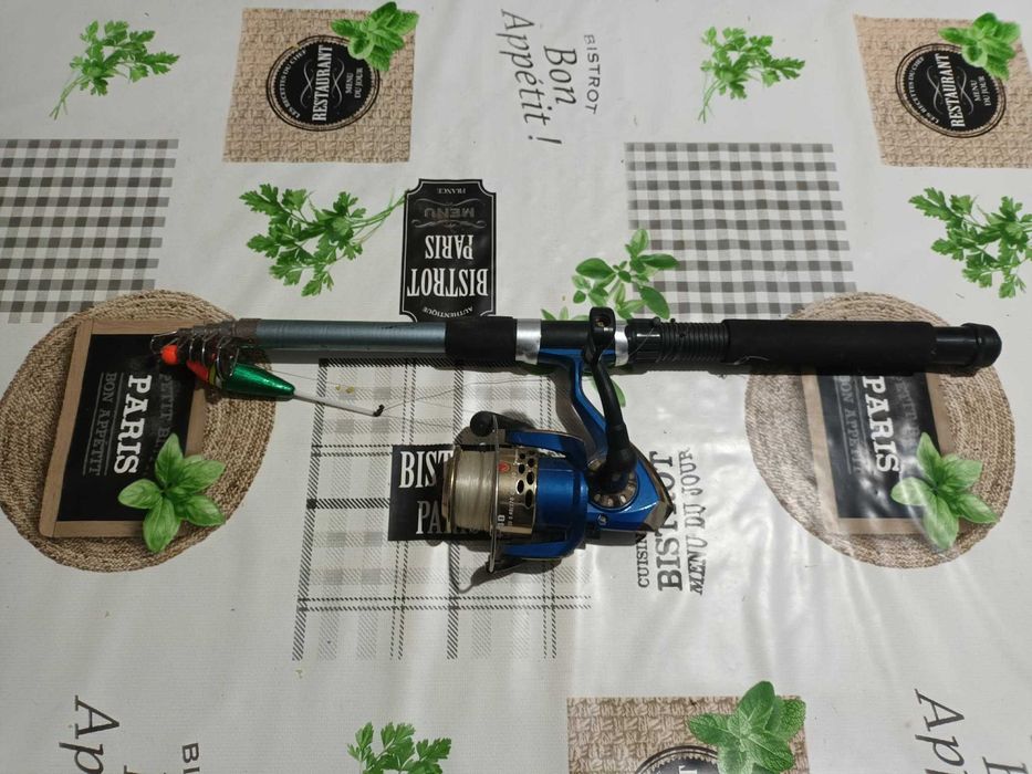 Canas de pesca usadas