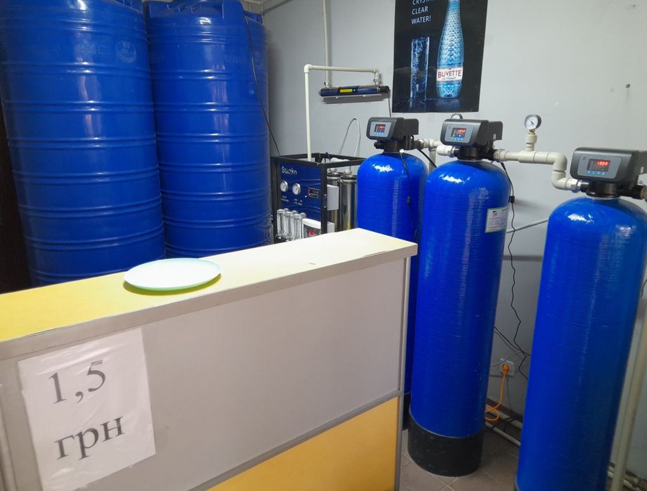 Промислова система очищення води 500 л/год від Water Space