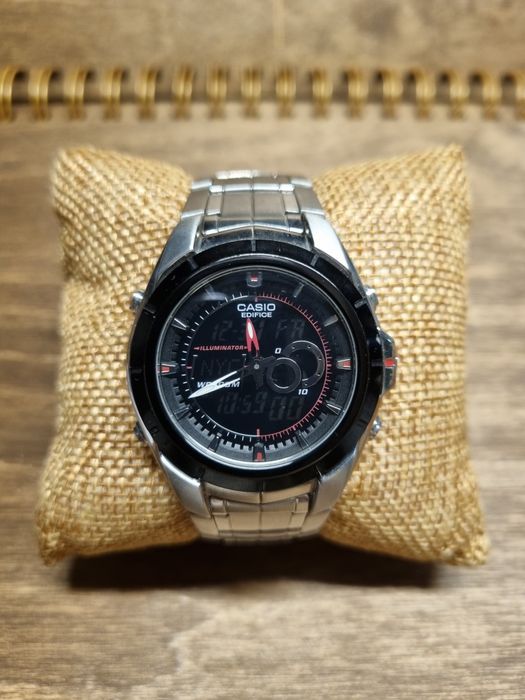 Casio Edifice EFA-119 zegarek analogowo-cyfrowy sprawny