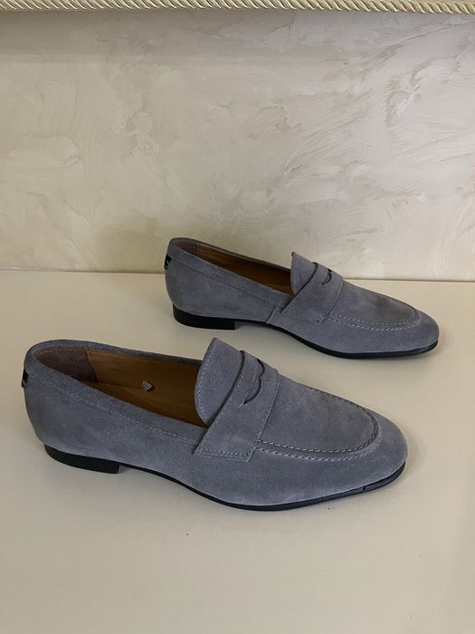 Замшеві лофери мокасіни бренд Piere One унісекс