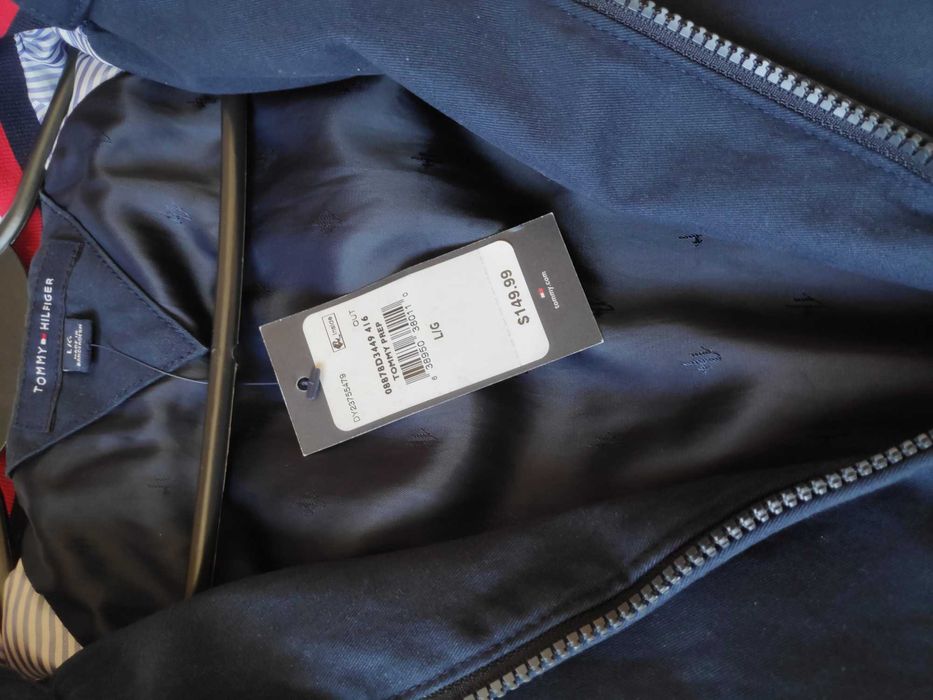 Tommy Hilfiger kurtka bomberka przejściowa L/G